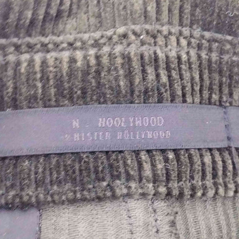 エヌハリウッド N.HOOLYWOOD 17AW ジップアップ 比翼 コーデュロイ ジャケット メンズ US:38