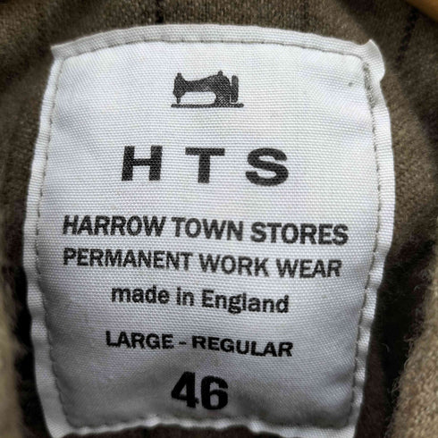 HARROW TOWN STORES ウール シャツ コート メンズ 46