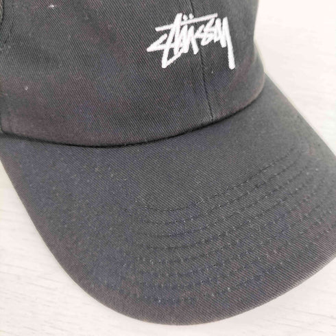 ステューシー Stussy ロゴ刺繍 6パネル キャップ メンズ