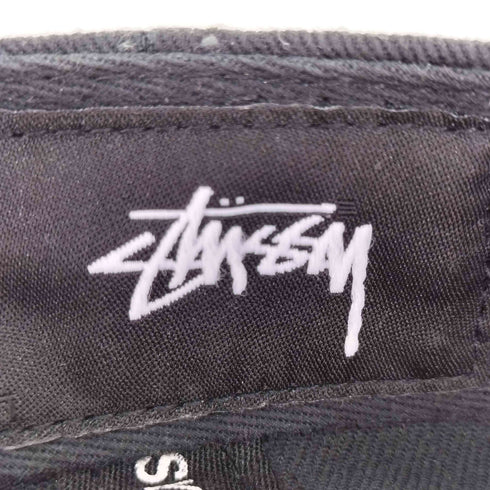 ステューシー Stussy ロゴ刺繍 6パネル キャップ メンズ