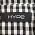 HYPe コットンポリ ギンガムチェック ドローコード ダブルジップアップ ジャケット メンズ JPN:1