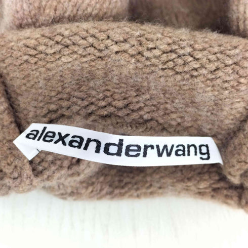 アレキサンダーワン Alexander Wang ショートスリーブモックネックニット レディース US:0-2