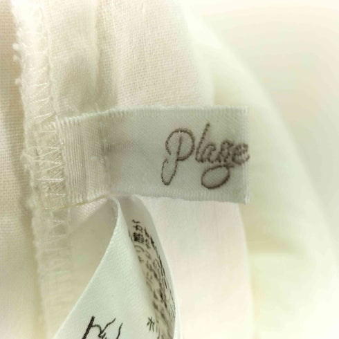 プラージュ PLAGE FlareHemSH リネン混 シャツワンピース レディース JPN:38