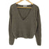 URAGO Yak wool V-neck knit レディース FREE