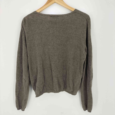 URAGO Yak wool V-neck knit レディース FREE