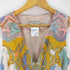エミリオプッチ EMILIO PUCCI 総柄 シルク ギャザー ノースリーブ ワンピ-ス レディース US:8