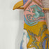 エミリオプッチ EMILIO PUCCI 総柄 シルク ギャザー ノースリーブ ワンピ-ス レディース US:8