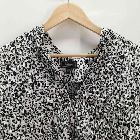 dressbarn Collection レオパード スパンコール ポップコーン ジャケット メンズ 18/20