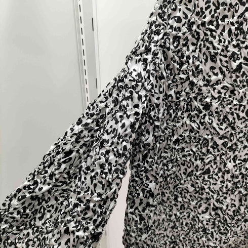 dressbarn Collection レオパード スパンコール ポップコーン ジャケット メンズ 18/20