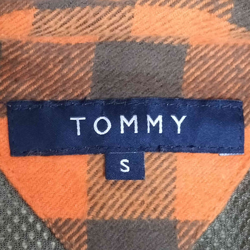 トミー TOMMY フード裏地チェック 裏地メッシュダック地 迷彩 カモフラ フーデット ジャケット メンズ JPN:S