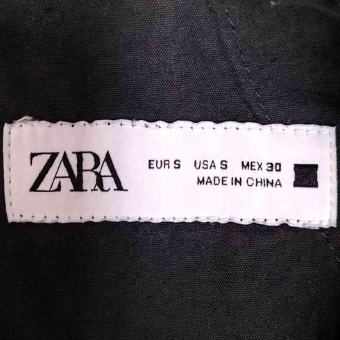 ザラ ZARA プリーツ ジョガーウエスト ワイドイージーパンツ メンズ S