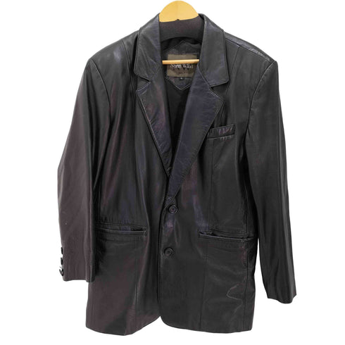 North wind 羊革 ラムレザー LEATHER レザーテーラードジャケット メンズ import:L