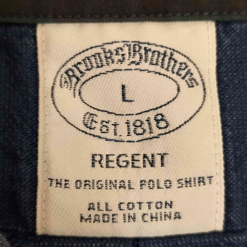 ブルックスブラザーズ BROOKS BROTHERS REGENT 襟裏地チェック コットン L/S シャツ メンズ import:L