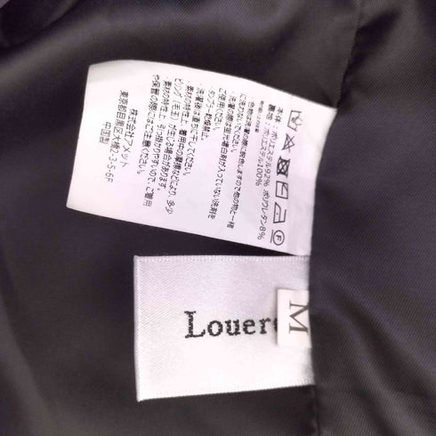 ルエレ Louere ダブルカラー テーラードジャケット レディース import:M