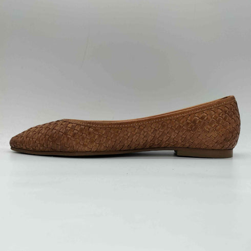 HOSIS VERA PELLE メッシュレザー フラットシューズ パンプス レディース JPN:37