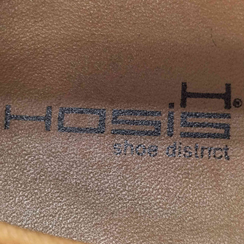 HOSIS VERA PELLE メッシュレザー フラットシューズ パンプス レディース JPN:37
