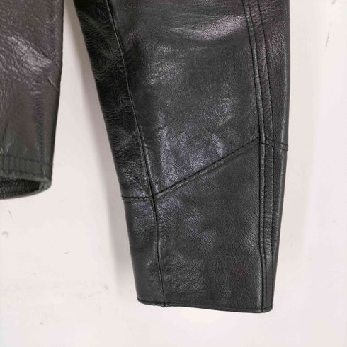 ギャップ Gap 00S OLD LEATHER レザー ジャケット レディース XXS