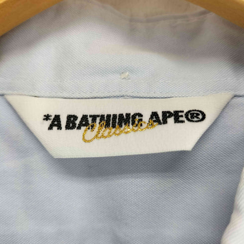 アベイシングエイプ A BATHING APE S/S BDシャツ メンズ JPN:XL