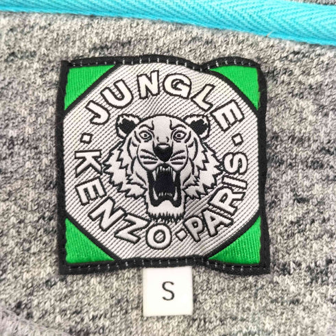 ケンゾーパリス KENZO PARIS タイガー刺繍 クルーネック コットン 長袖 レディース import:S