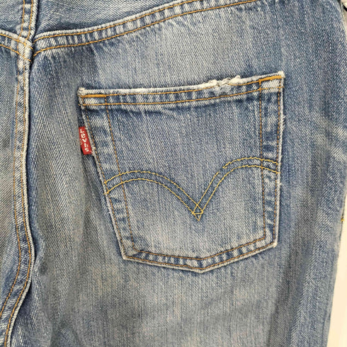 リーバイス Levis 501ボタンフライ ダメージ加工 デニム パンツ レディース W25 L32