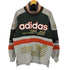 アディダス adidas 80-90S デサント製 ハイネックスウェット プルオーバー メンズ S-M