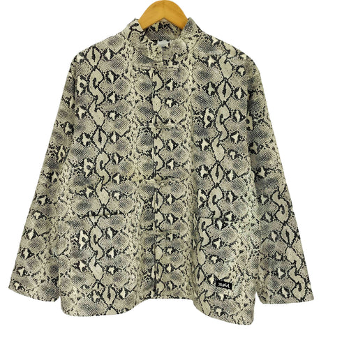 エックスガール X-girl FAUX LEATHER CHINA JACKET フェイクレザー チャイナジャケット レディース 2