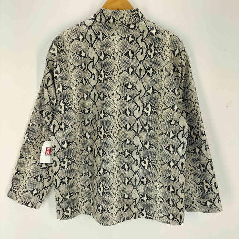 エックスガール X-girl FAUX LEATHER CHINA JACKET フェイクレザー チャイナジャケット レディース 2