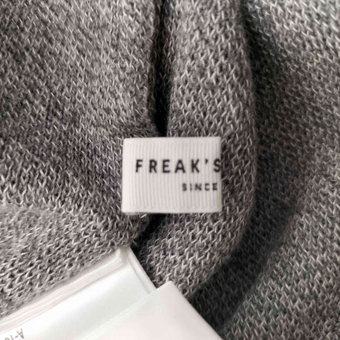 フリークスストア FREAKS STORE 25AW ショート スナップボタン ラグラン ヘンリーネック ニット レディース FREE