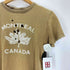 N NUMBER 01S TIME期 MONTREAL CANADA T-SHIRT モントリオール カナダ プリント 半袖Tシャツ レディース 1