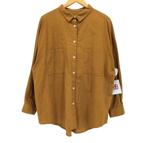 オメカシ omekashi リネン オーバー シャツ レディース FREE