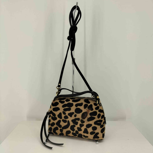 ジャンニキャリーニ GIANNI CHIARINI 2WAY レオパード ショルダー バッグ レディース