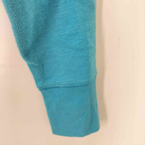 ナイキ NIKE 90S USA製 銀タグ ロゴ刺繍 クロップド スウェット レディース L