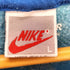 ナイキ NIKE 90S USA製 銀タグ ロゴ刺繍 クロップド スウェット レディース L