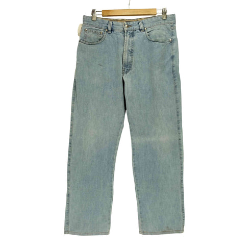 エルメネジルドゼニア Ermenegildo Zegna イタリア製 ジップフライ ストレート デニム メンズ 34inch