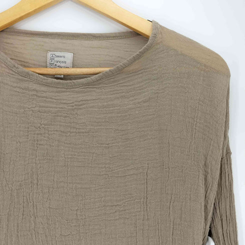 イエナ IENA 25SS LES ATELIERS FRANCAIS DE CONFECTION ロングスリーブトップス レディース FREE