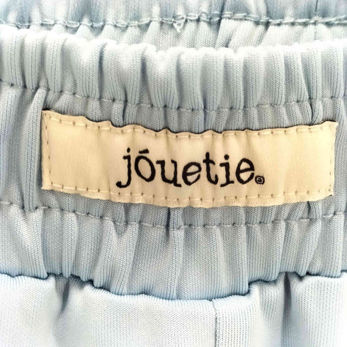 ジュエティ jouetie 26SS バレルレッグフリルトラックパンツ レディース M