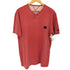 パパス papas ロゴワッペン ヘンリーネック Tシャツ メンズ JPN:L