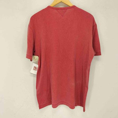 パパス papas ロゴワッペン ヘンリーネック Tシャツ メンズ JPN:L