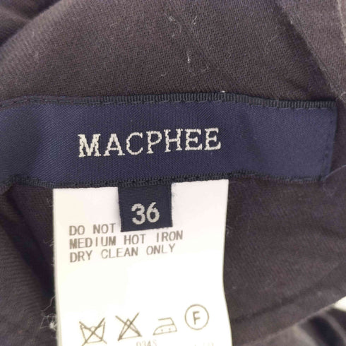 マカフィー MACPHEE SMOOTH スムーズ リラックス パンツ レディース 36