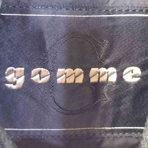 ゴム gomme 透かしジャガード フロントジップ 長袖 ジャケット Y2K レディース