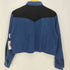 P.S. & Rhinestones 配色切替 ウエスタンデニムシャツ レディース import:M