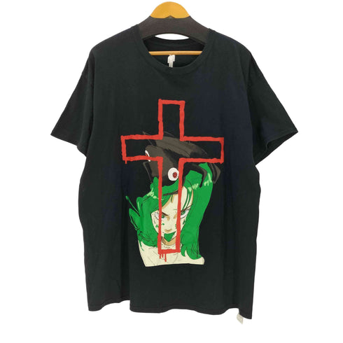 ジュンイナガワ JUN INAGAWA アーティスト コラボ プリント Tシャツ メンズ import:XL