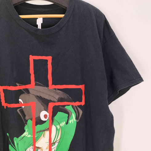 ジュンイナガワ JUN INAGAWA アーティスト コラボ プリント Tシャツ メンズ import:XL