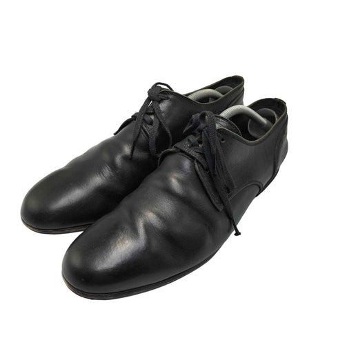 Vibramソール プレーントゥレザーシューズ メンズ
