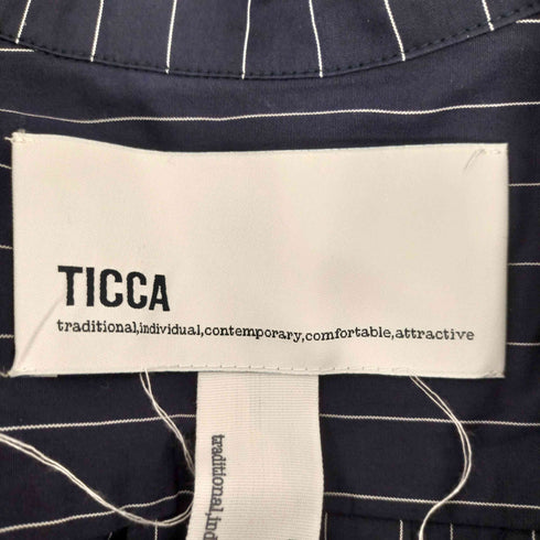 ティッカ TICCA ピンストライプシャツワンピース レディース FREE
