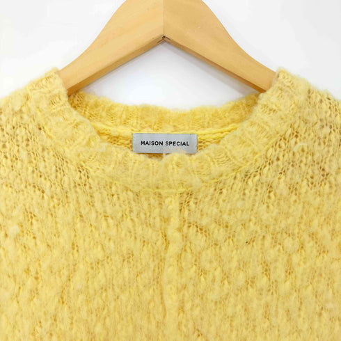 メゾンスペシャル MAISON SPECIAL Slub Brush Knit Pullover レディース FREE