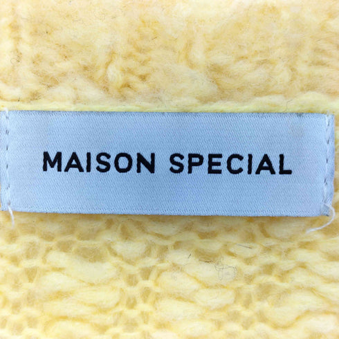 メゾンスペシャル MAISON SPECIAL Slub Brush Knit Pullover レディース FREE
