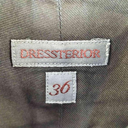 ドレステリア DRESSTERIOR レギュラーカラー 長袖 ドレス シャツ レディース