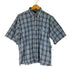 ステューシー Stussy 90S 紺タグ OLD チェック柄 ショートスリーブ BDシャツ メンズ import:L