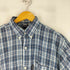 ステューシー Stussy 90S 紺タグ OLD チェック柄 ショートスリーブ BDシャツ メンズ import:L